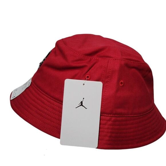 Jordan Metal Jumpman Apex Bucket Hat Kids Youth 8-20 Gym Red Unisex Boy Girl NEW - Picture 3 of 12